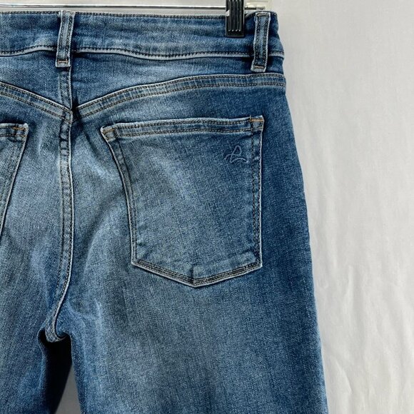 DL1961 Florence Instasculpt Cropped Jeans Women 27 Stretch Denim Skinny Leg Blue - Picture 10 of 14